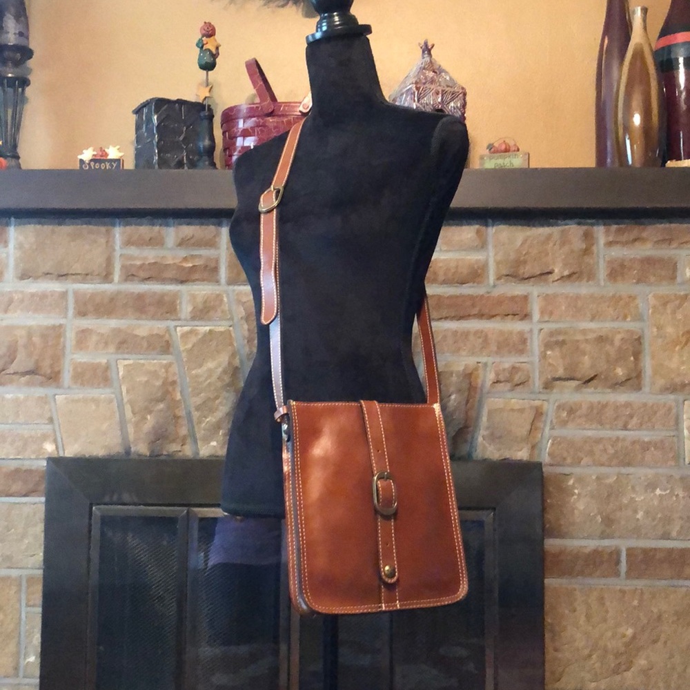 Patricia Nash leather crossbody purse